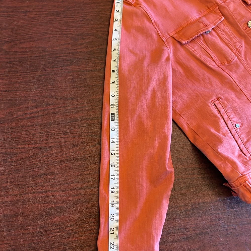 Liverpool Los Angeles Women's Salmon Denim Jacket - Picture 6 of 7